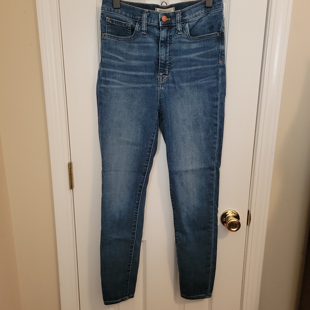 Madewell High Rise Roadtripper Skinny Jeans Size 28 - Picture 2 of 4